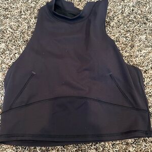 lululemon Black Sleeveless Athletic Top
